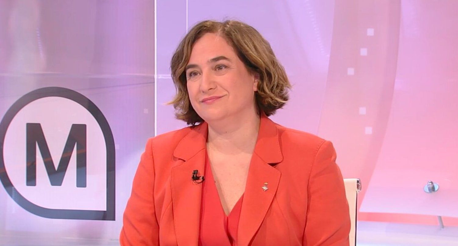 Ada Colau durante la entrevista de este miércoles en el programa 'Els Matins' / TV3