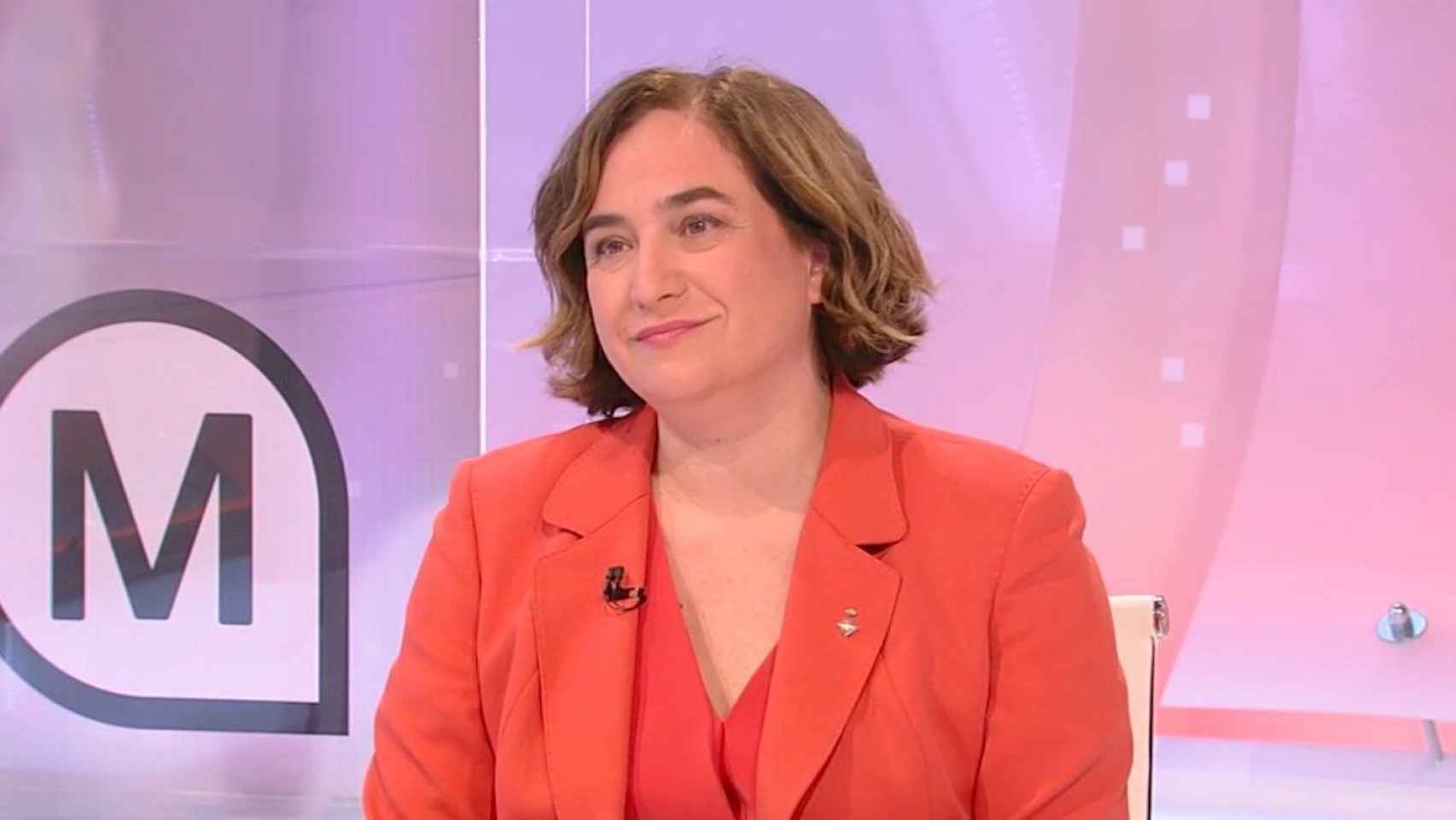 Ada Colau durante la entrevista de este miércoles en el programa 'Els Matins' / TV3