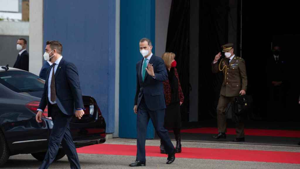 El Rey tras inaugurar el MWC el 28 de febrero / EUROPA PRESS - David Zorrakino