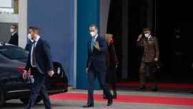 El Rey tras inaugurar el MWC el 28 de febrero / EUROPA PRESS - David Zorrakino