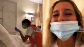 Dos cuidadoras se grabaron en 2020 humillando a una anciana en una residencia de Terrassa / REDES SOCIALES