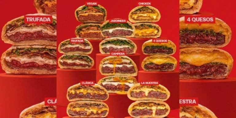 Las ocho hamburguesas disponibles en la carta de Bungr / BUNGR