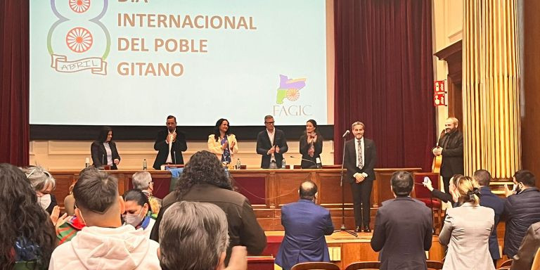 Pedro El Granaíno en la interpretación del Gelem Gelem / ÁNGELA VÁZQUEZ