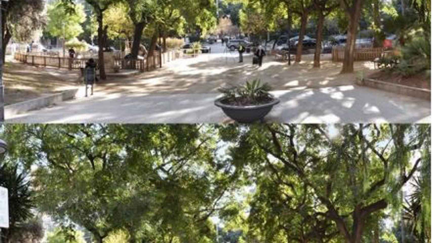 La plaza de Letamendi de Barcelona, en el Eixample / AYUNTAMIENTO DE BARCELONA