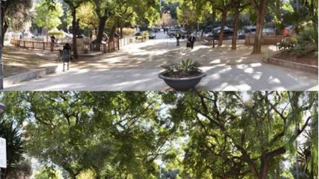 La plaza de Letamendi de Barcelona, en el Eixample / AYUNTAMIENTO DE BARCELONA