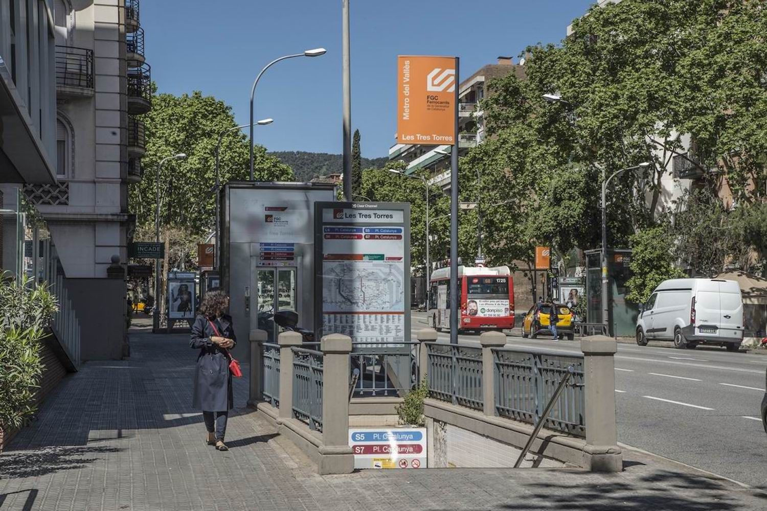 El barrio de Les Tres Torres de Barcelona, la zona con más nivel socioeconómico de Catalunya / AYUNTAMIENTO DE BARCELONA