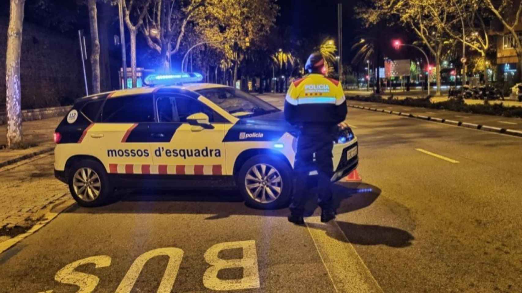 Un control de los Mossos d'Esquadra en una imagen de archivo / MOSSOS D'ESQUADRA - @mossos