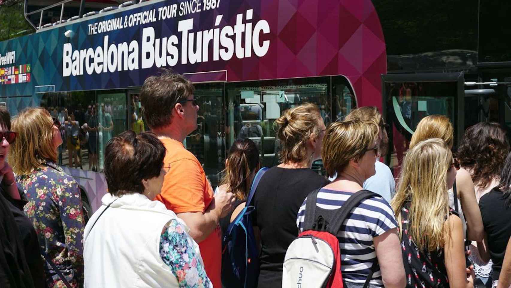 Imagen de archivo de turistas en Barcelona / AYUNTAMIENTO DE BARCELONA