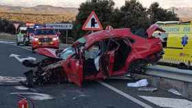 Accidente de tráfico en una imagen de archivo / EUROPA PRESS