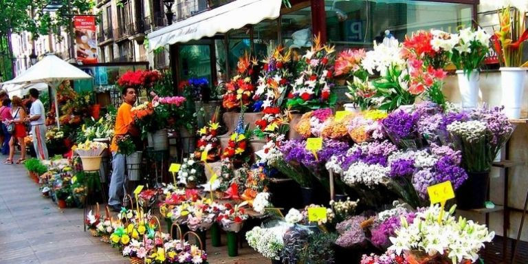 Parada de La Flor de la Rambla / LA RAMBLA