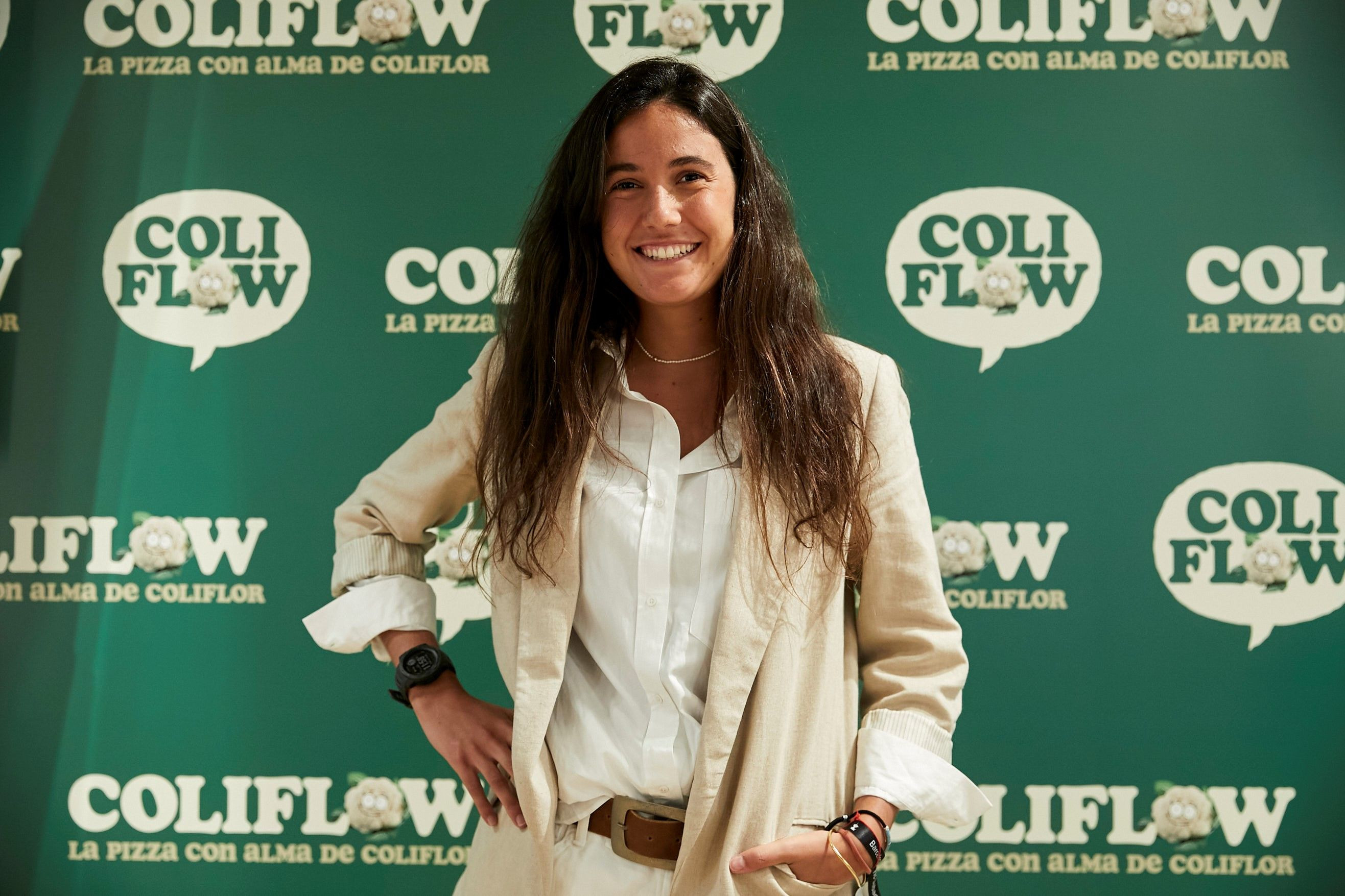 Alba Sanchez Vicario en la presentación Coliflow 