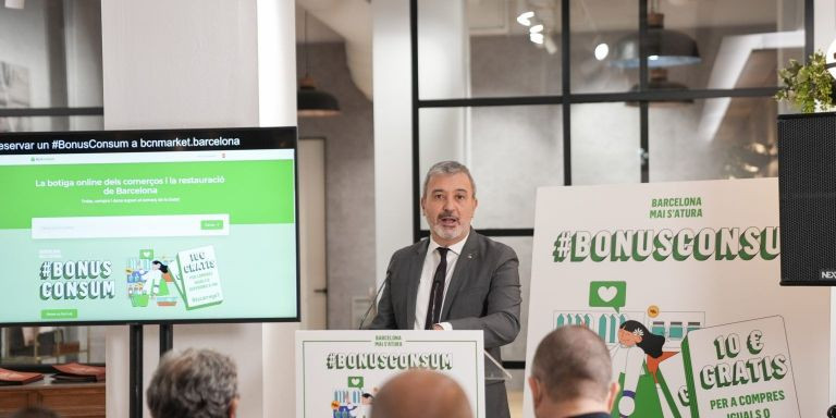 Jaume Collboni, el día de la presentación de BCN Market, el pasado octubre / AYUNTAMIENTO DE BARCELONA