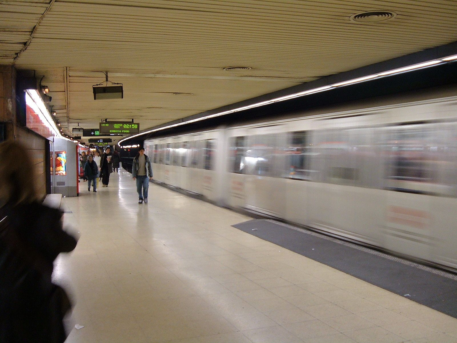 Estación de Catalunya de la L1 del metro de Barcelona / ARCHIVO