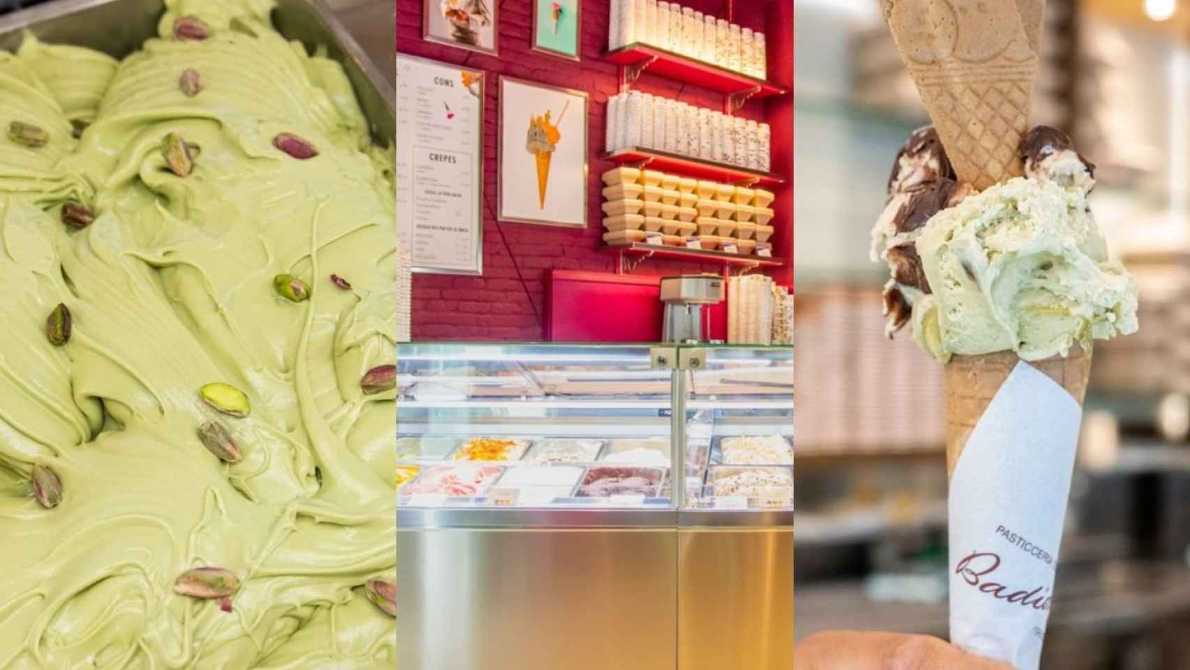 Badiani, una de las heladerías italianas más antiguas del mundo que ha abierto en Barcelona