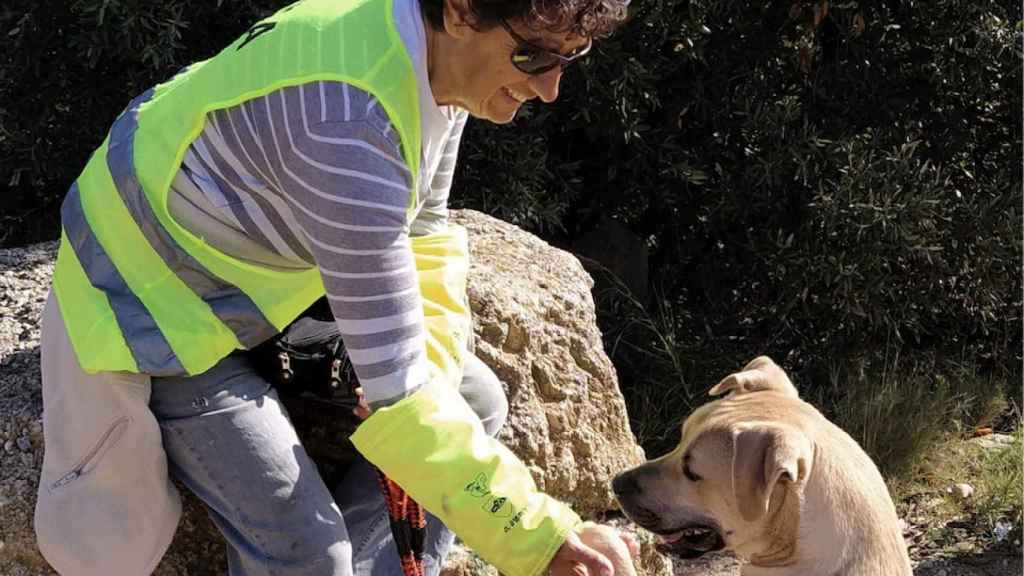 Un voluntario de la perrera municipal / AYUNTAMIENTO DE BARCELONA