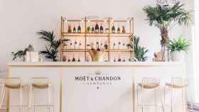 Barra de Moët Chandon, la marca perteneciente al conglomerado LVMH