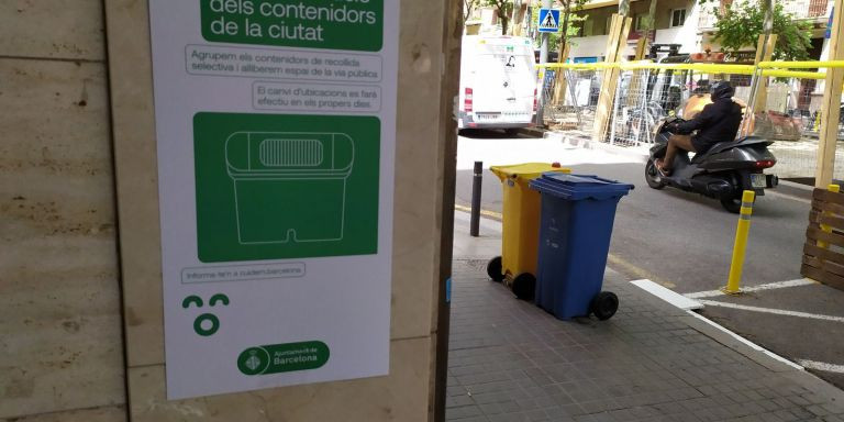 Los panfletos erróneos en las porterías de Sant Andreu / CEDIDA