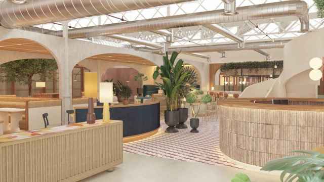 Entrada de Juno House, el club privado de mujeres ubicado en Barcelona