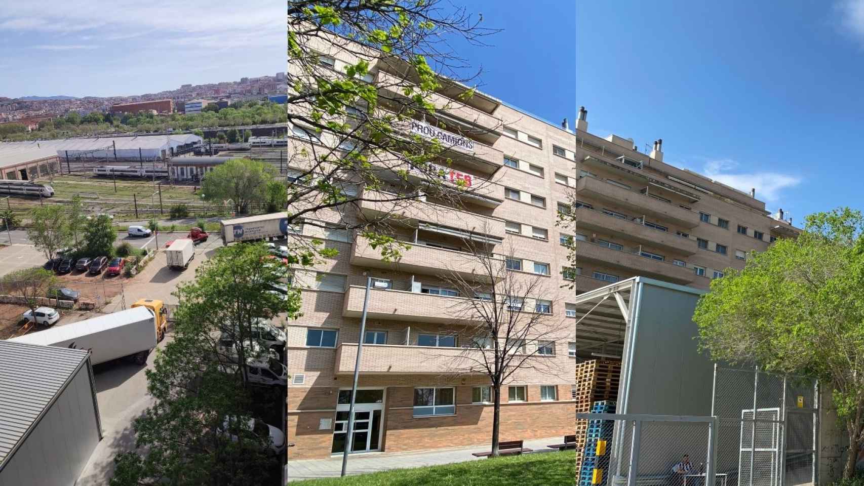 El edificio afectado por el Centro Especial de Trabajo y Centro Ocupacional TEB Sant Andreu / METRÓPOLI