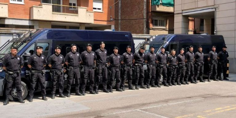 Agentes de la nueva unidad de l'Hospitalet / CEDIDA 