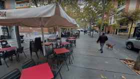 La Rambla Fabra i Puig, en el barrio de Sant Andreu de Barcelona, con las terrazas en una imagen de archivo / GOOGLE STREET VIEW