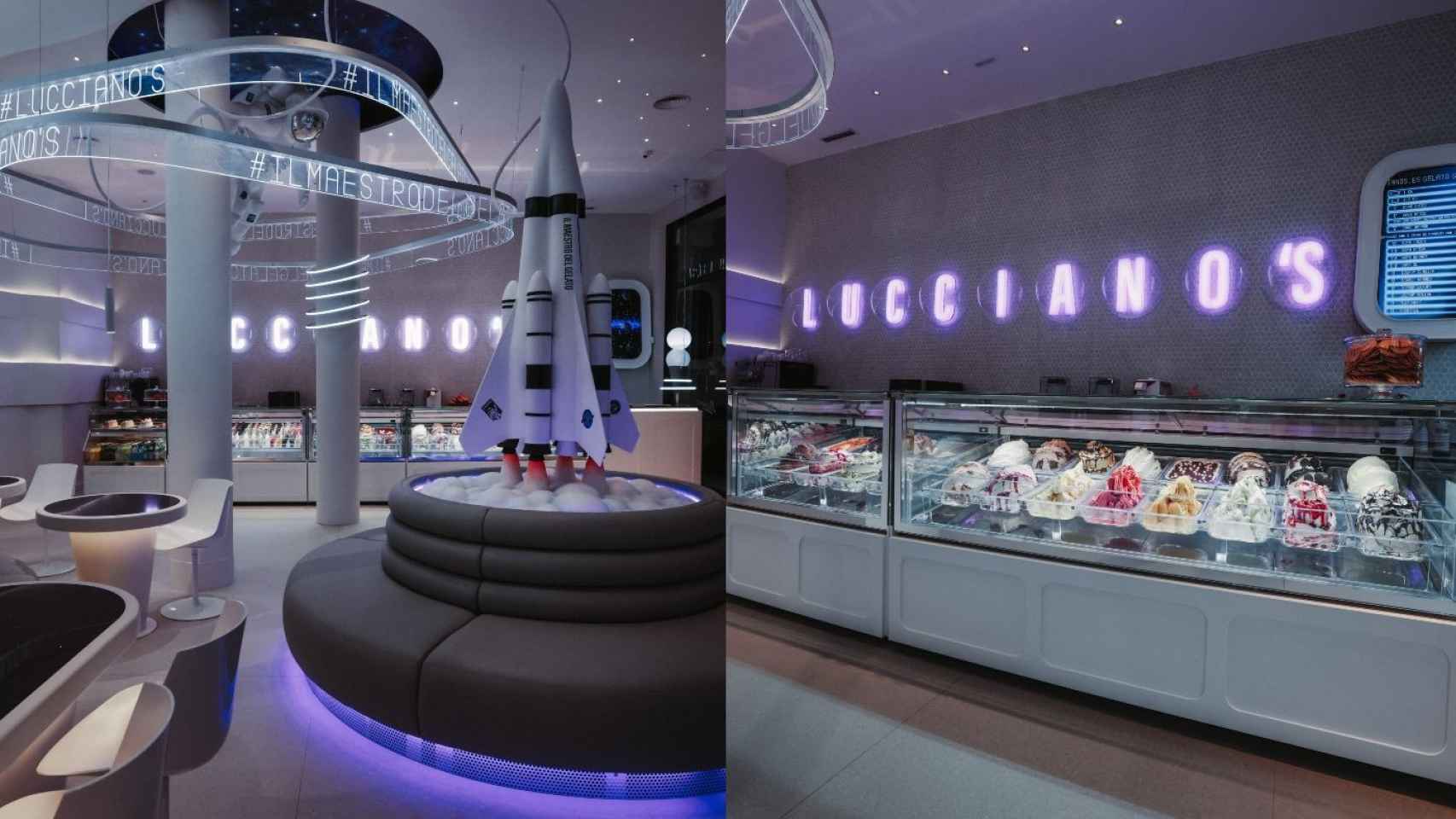 La 'nave espacial' de la mejor heladería de Argentina en Barcelona / CEDIDAS