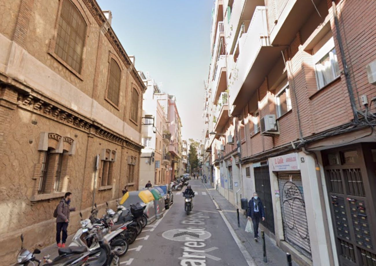 La calle Begur del barrio de Sants-Badal / GOOGLE MAPS