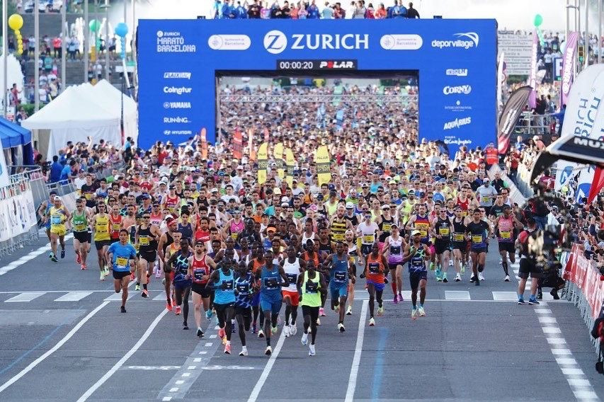 Inicio de la Zurich Marató Barcelona este domingo / ZURICH MARATÓ BARCELONA