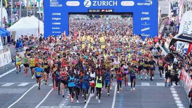 Inicio de la Zurich Marató Barcelona este domingo / ZURICH MARATÓ BARCELONA