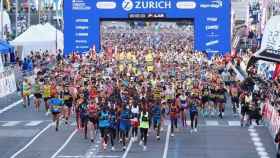 Inicio de la Zurich Marató Barcelona este domingo / ZURICH MARATÓ BARCELONA