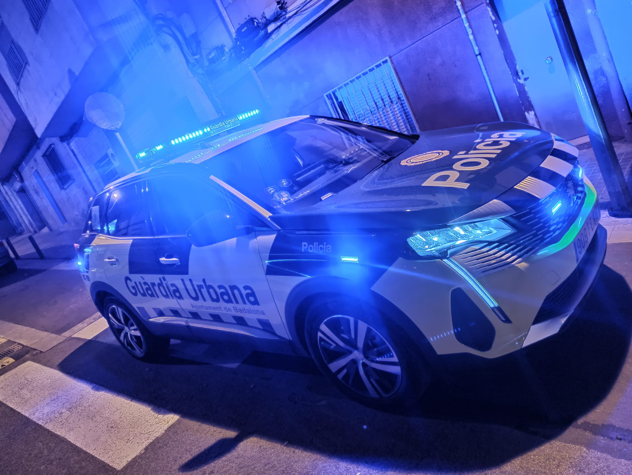 Uno de los vehículos de la Guardia Urbana de Badalona / CEDIDA