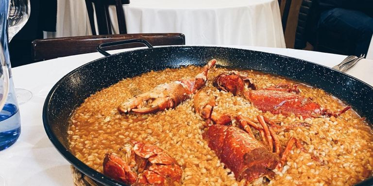 Arroz de bogavante del restaurante Can Solé / INSTAGRAM