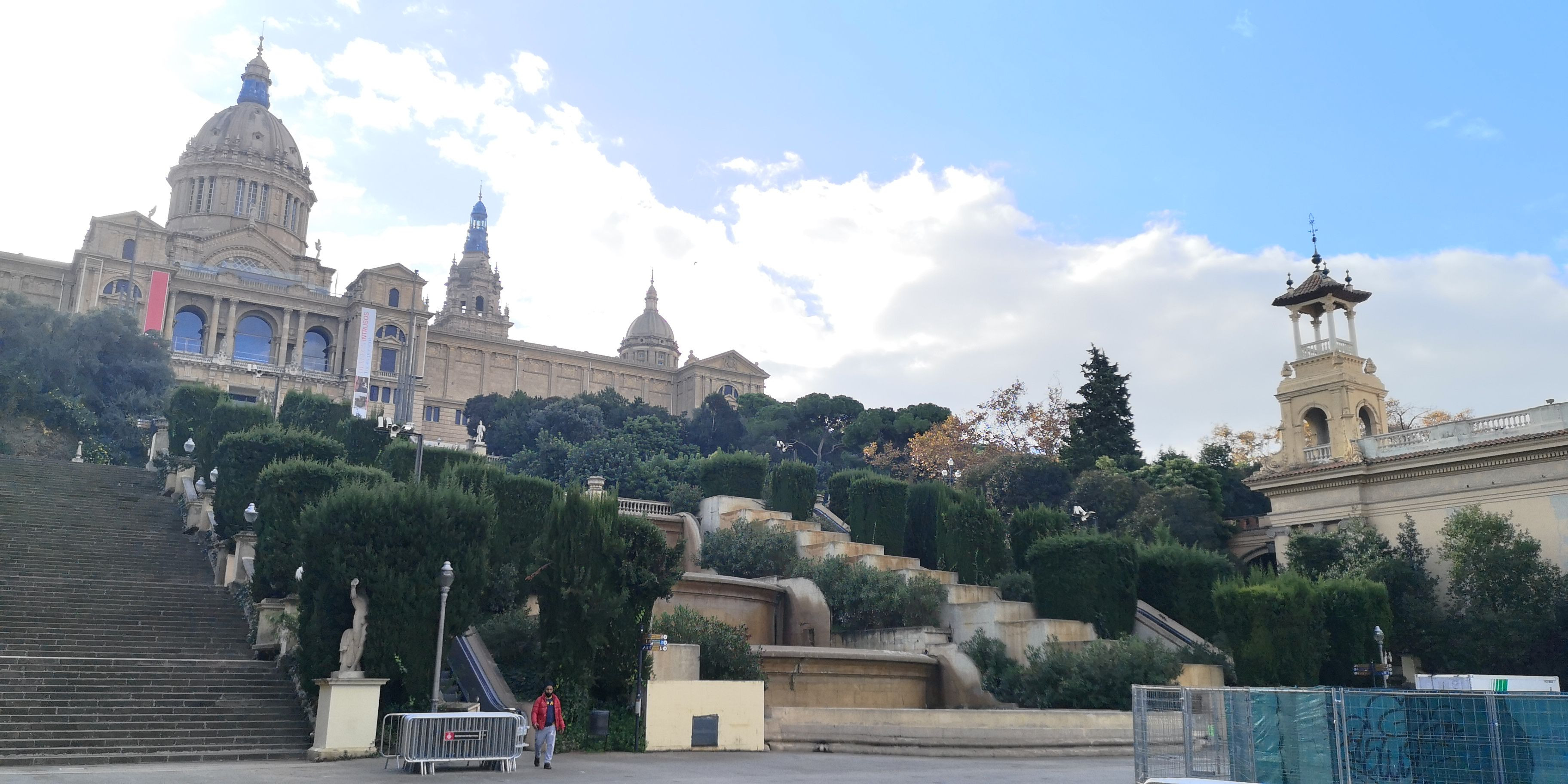 Entrada a la montaña de Montjuïc / AYUNTAMIENTO DE BARCELONA