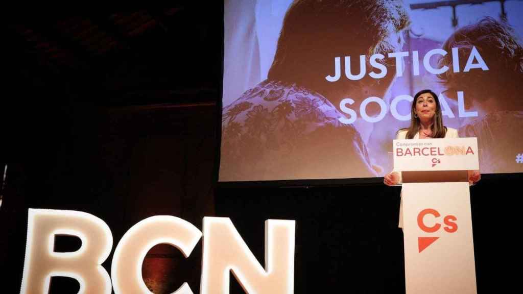 Mariluz Guilarte, en el acto de Ciutadans en Palo Alto / CIUTADANS