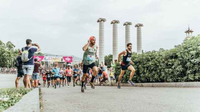 La Salomon Run, que se celebra este domingo en Barcelona, en una edición anterior / SALOMON