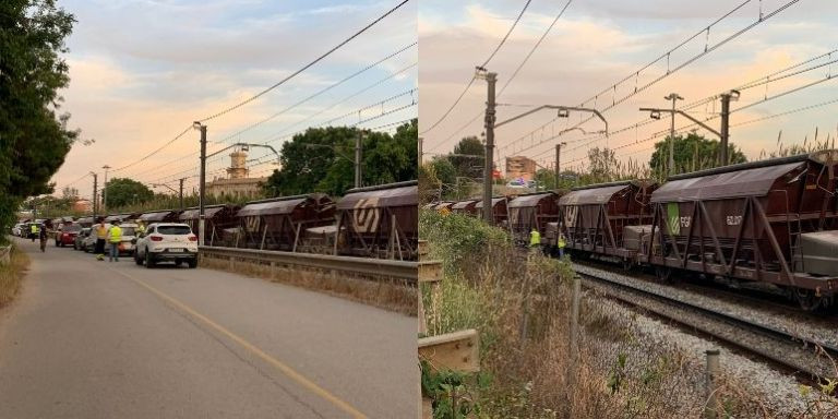 Estado actual de la zona del accidente en FGC / CEDIDAS