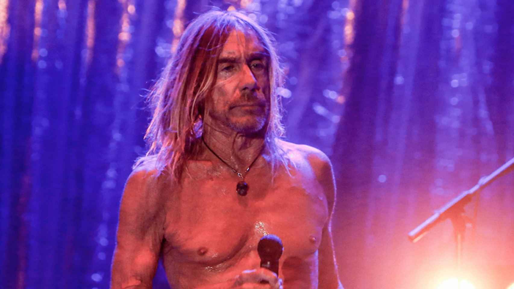 Iggy Pop, durante un concierto / EUROPA PRESS