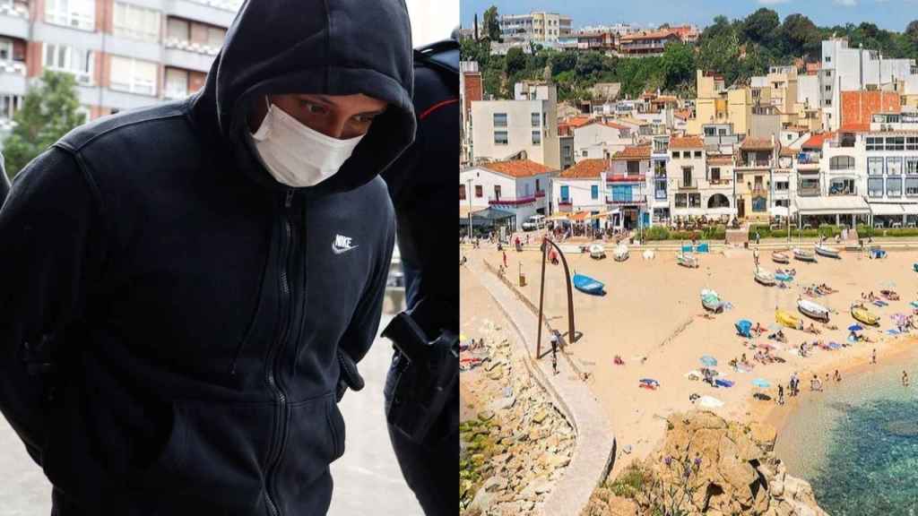 Fotomontaje del detenido por los asesinatos a gays en Bilbao y Pineda de Mar, donde atacó a una víctima