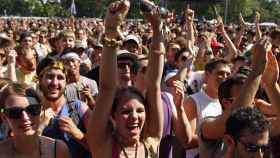 Asistentes a un festival al aire libre en Barcelona como el Ameba Parkfest / ARCHIVO