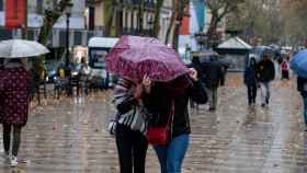 Imagen de lluvias en Barcelona / AJUNTAMENT DE BARCELONA