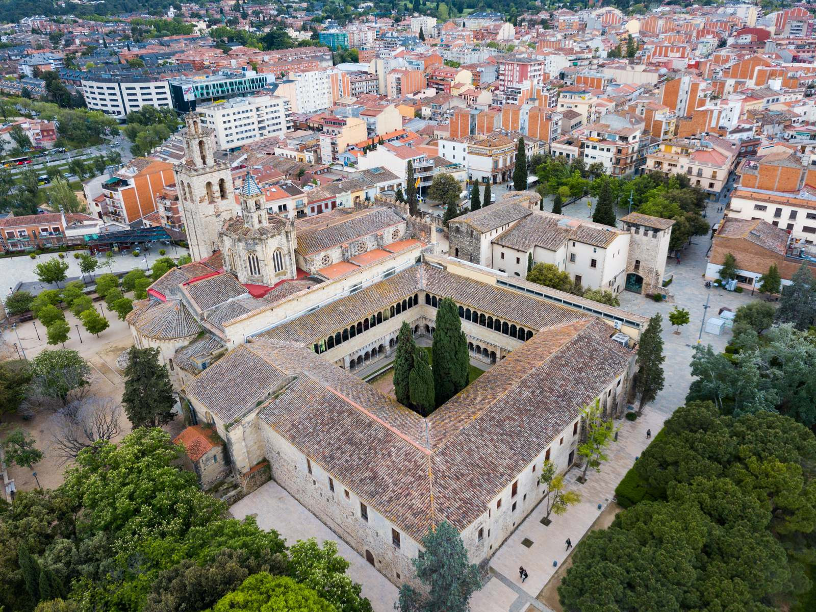 Vista aérea de Sant Cugat del Vallès / ARCHIVO