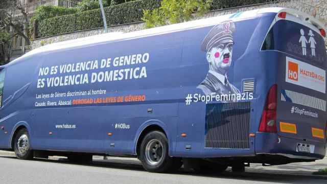 Imagen de archivo del bus de HazteOír - EUROPA