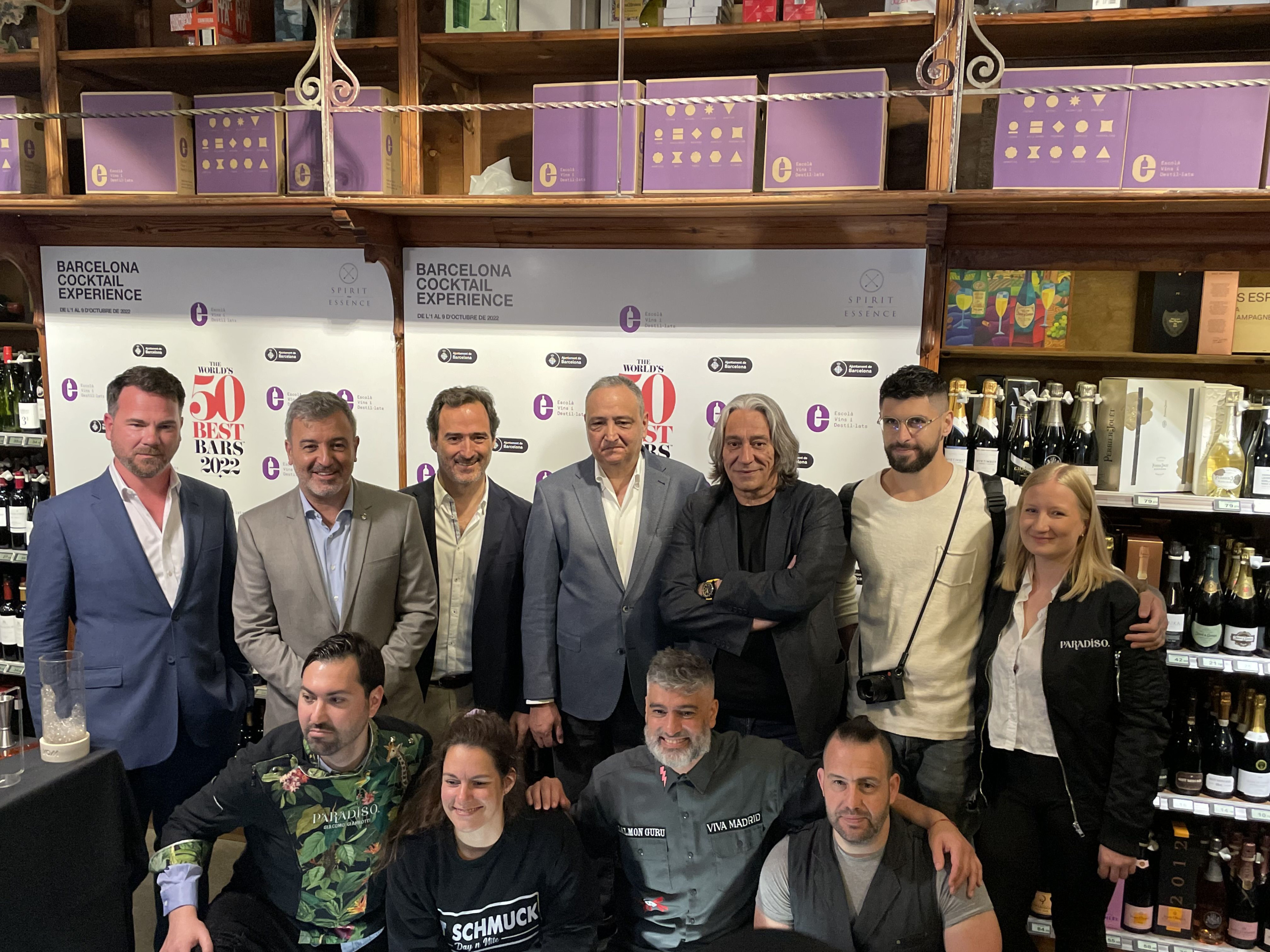 Fotografía de la presentación de los premios ‘The World’s 50 Best Bars’, que llegan a Barcelona para convertir la ciudad en la capital de la coctelería / V.M.