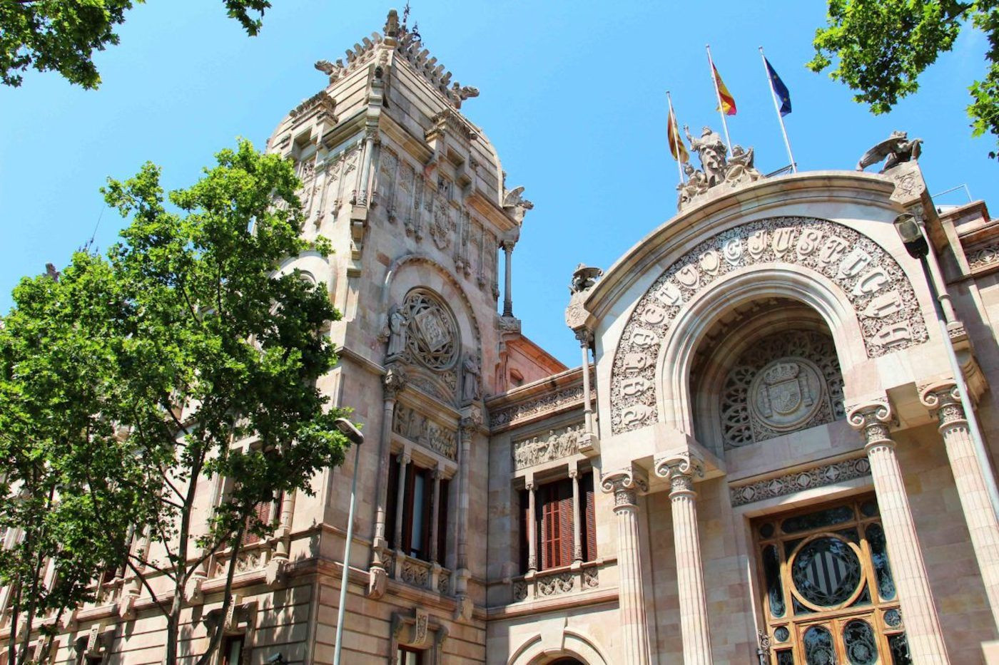 Edificio de la Audiencia de Barcelona / ARCHIVO