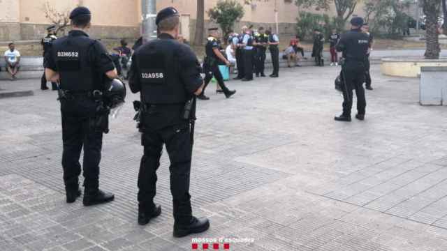 Operativo policial en L'Hospitalet de Llobregat