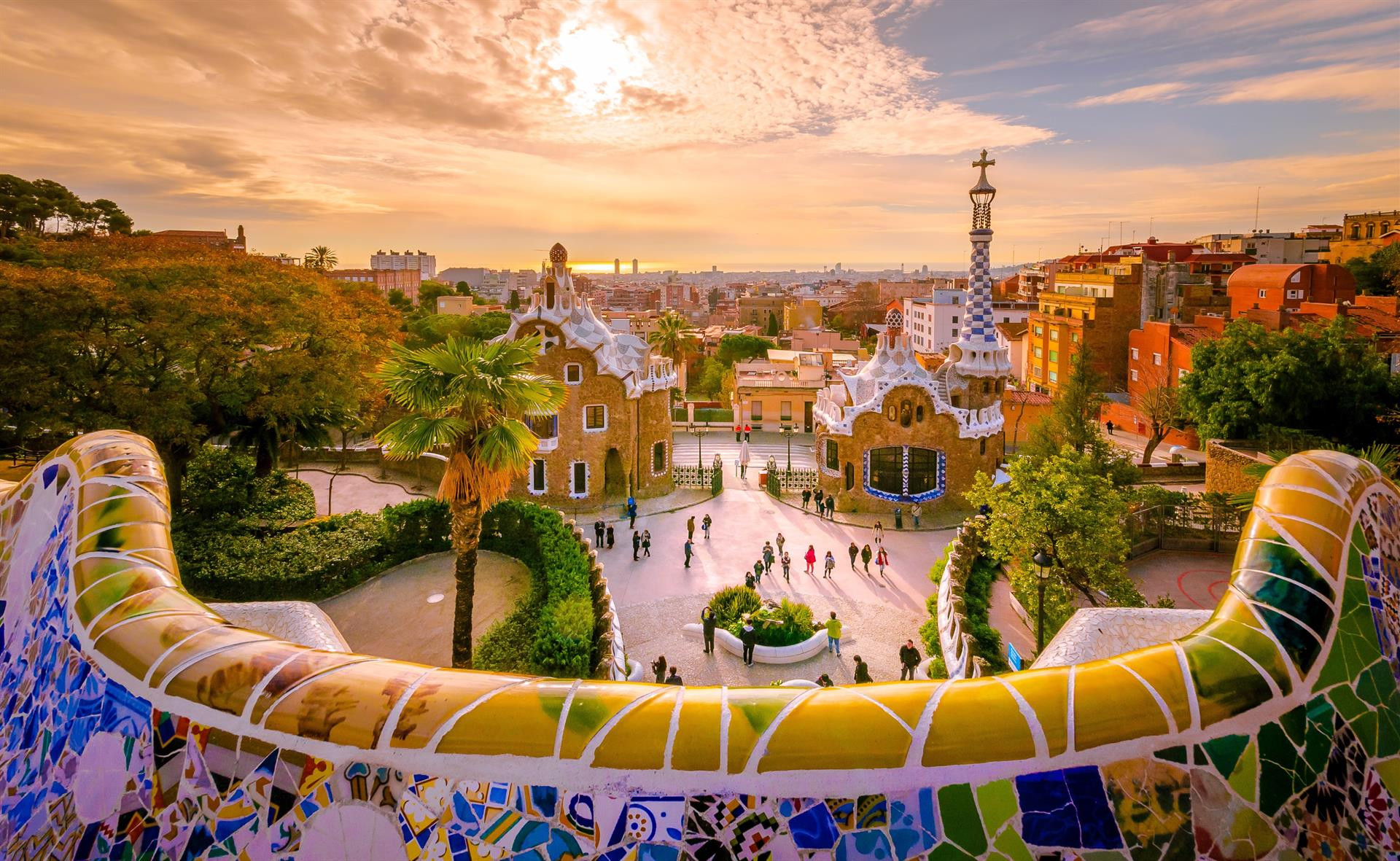 El Park Güell de Barcelona / AYUNTAMIENTO DE BARCELONA