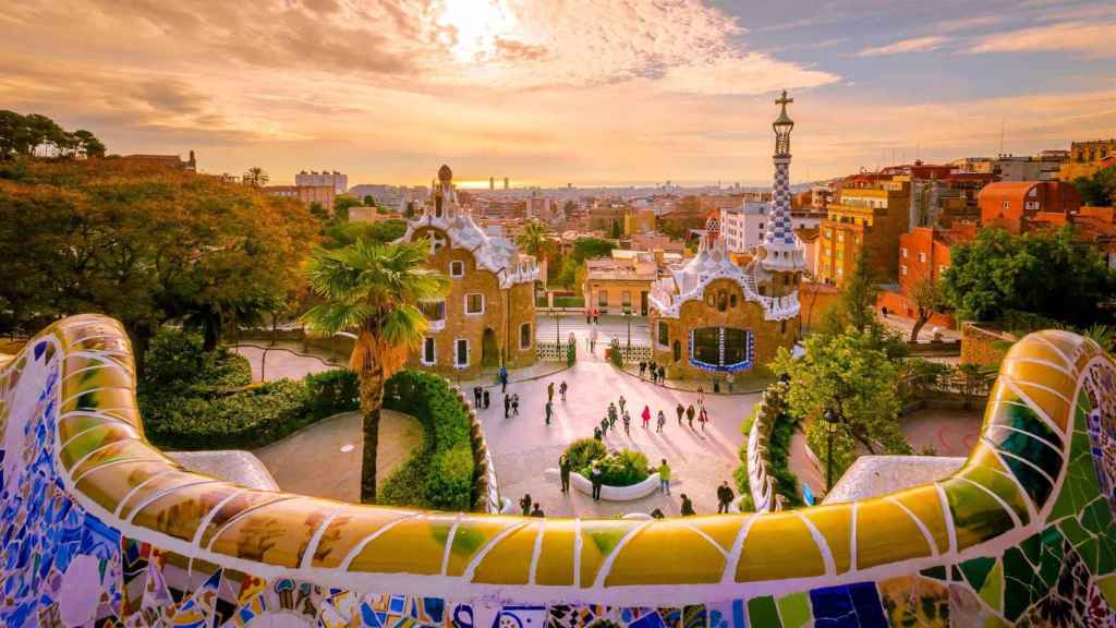 El Park Güell de Barcelona en una imagen de archivo