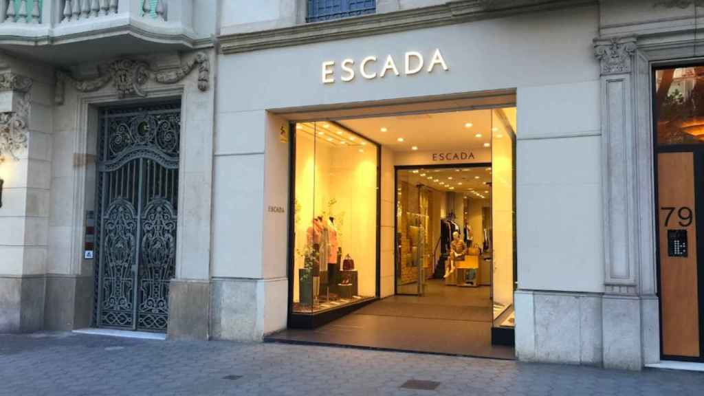 Tienda de Escada en el paseo de Gràcia de Barcelona / GOOGLE MAPS