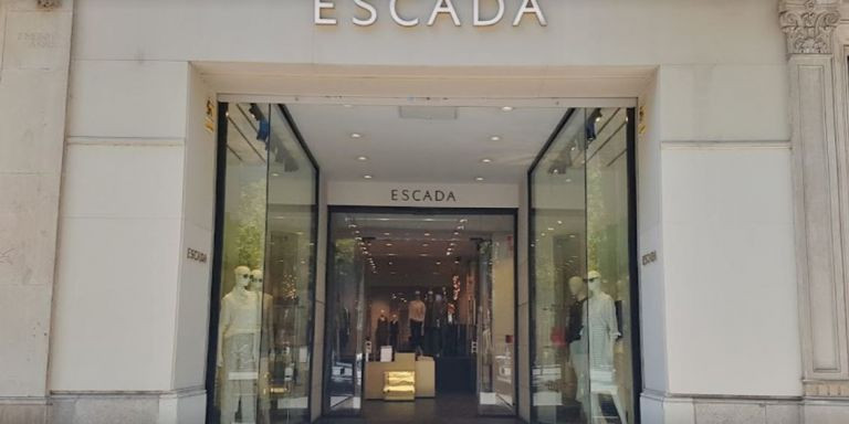 Tienda Escada en paseo de Gracia / MA