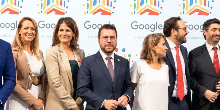 Presentación de las nuevas oficinas de Google en Barcelona / LUIS MIGUEL AÑÓN